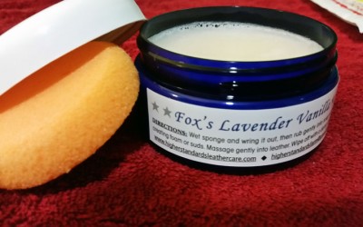 I Have Higher Standards… Leather Care, That Is